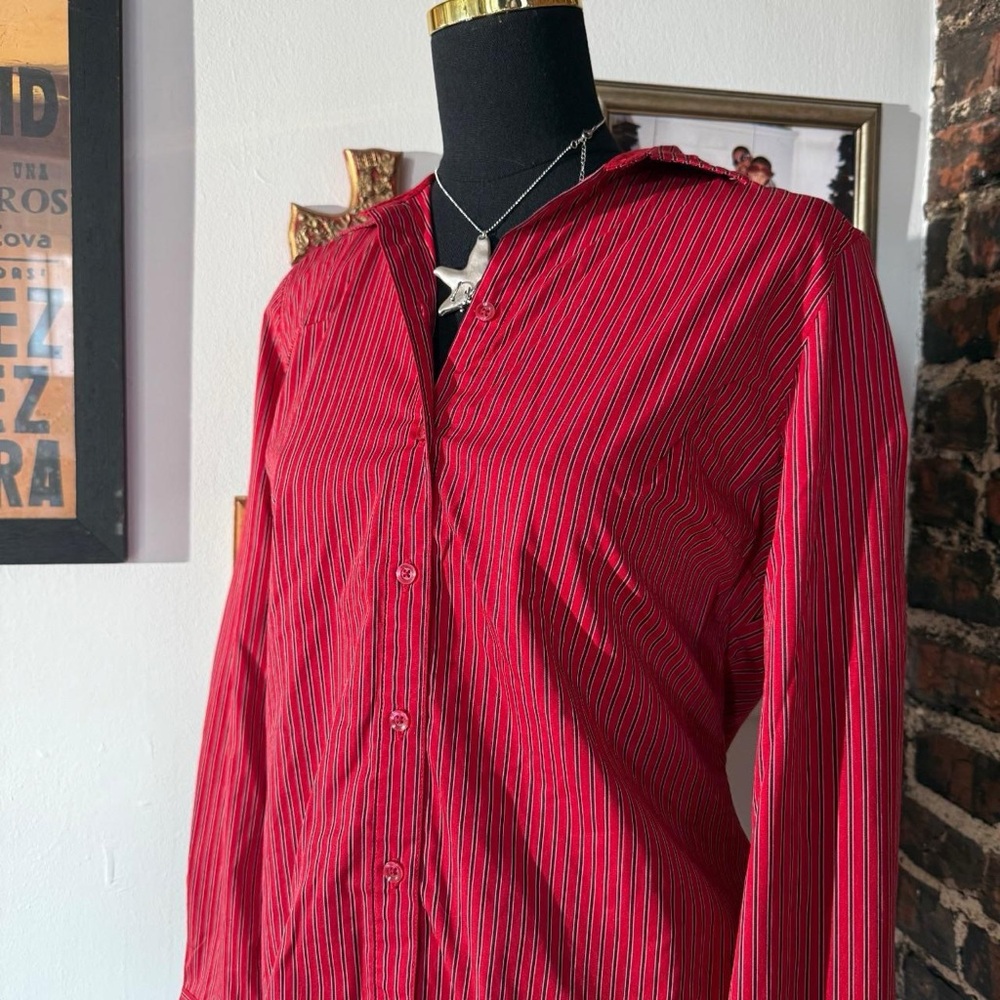 Striped Button Up - Picture 3 of 7